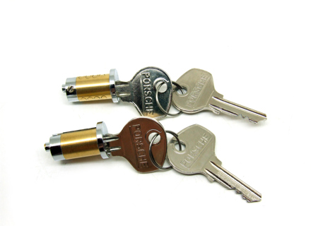 Lock Cylinder Set with Keys Porsche 356B/356C - PCG53165000