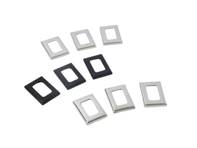 Window Switch Surround Aluminium. Porsche 911 / 964 / 993 - 9646136210001C, 9646136210101C, 91161362103, 91161362104 - TK Z 80-3, TK Z 80-2, TK Z 80-1 Window Switch Surround Aluminium. Porsche 911 / 964 / 993 - 9646136210001C, 9646136210101C, 91161362103, 91161362104 - TK Z 80-3, TK Z 80-2, TK Z 80-1