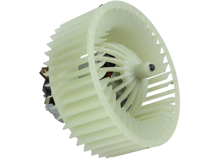 发动机舱 鼓风机电机和风扇（无外壳）。保时捷 964 / 993 - 8EW009159221, 99362432801, 0130111145, 34563 - JX29631