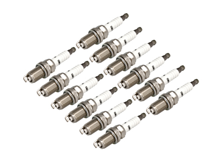 Zündkerzen FR5DTC (12er-Pack), Platin-Iridium. Porsche 964 / 964RS / 993 / 993RS - 99917018390, 99917018290, 0242245539 - z45, z45