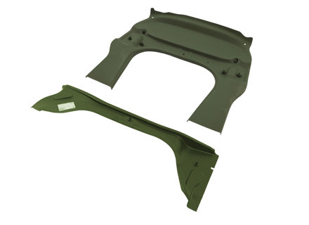 Front Floor / Suspension Mount and Fuel Tank / Battery Support. Porsche 911 1964-69 - 90150104920, 91150195501