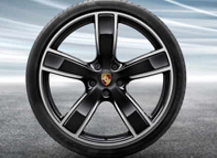 22' Cayenne 'Sport Classic' Alloy Wheels & Summer Tyres Original Porsche - 9Y0044661R