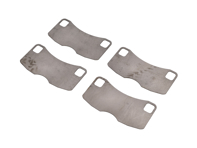Titanium Brake Pad Heat Shields E8006. Porsche 997 Turbo / GT3 / GT3RS (OE Part No 99735294901) - 24154, 07.B315.15, 07B31515, 99735294901 - E8006, T1730 Titanium Brake Pad Heat Shields E8006. Porsche 997 Turbo / GT3 / GT3RS (OE Part No 99735294901) - 24154, 07.B315.15, 07B31515, 99735294901 - E8006, T1730