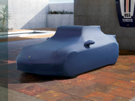 Outdoor car cover plus, in Blue. Porsche 911 (992) DAKAR - 99204401266