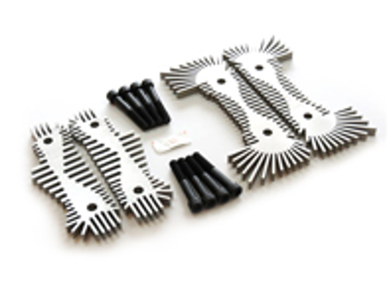 Caliper Cooler Kit Front & Rear for 996 Turbo or Carrera 4S with Larger 350 mm Rotors (not PCCB)