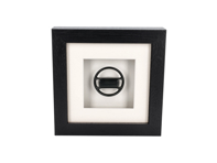 Steering wheel 911 '84-89 Porsche Art - Box framed 1:8 scale - 911347084081AJ, 911347084091AJ, 911347859011AJ, 911347859071AJ, 911347859077YA