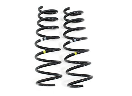 Voorste schroefveren (paar) - lichtblauw/grijs - voor Porsche 981 Boxster & Cayman (zonder PASM) 2012-2016 - 98134353113504