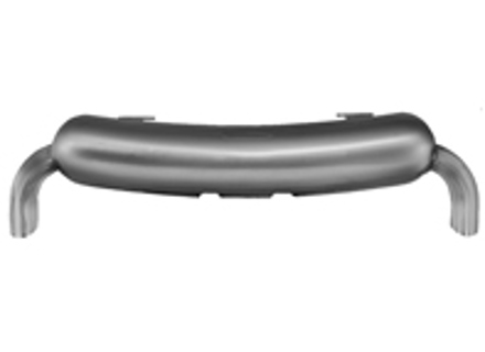 Exhaust muffler / silencer rear box SSI. Porsche 911 CS 83-89 - 1620611700, 92.512SSI, 92512SSI, 91111103100, 93011102200, 93011104300 - 1620611700