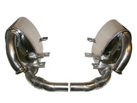 Set marmitta/silenziatore di scarico, posteriore sportivo in acciaio inox. 'Versione audio'. Porsche 996 - 1620601110, 96300SEXP, 99611121000, 96.300SEXP, 99611112155, 99611112170, 99611112156, 99611112157, 99611113154, 99611112256, 99611112270, 99611112257, 99611113254 - 1620601110 Set marmitta/silenziatore di scarico, posteriore sportivo in acciaio inox. 'Versione audio'. Porsche 996 - 1620601110, 96300SEXP, 99611121000, 96.300SEXP, 99611112155, 99611112170, 99611112156, 99611112157, 99611113154, 99611112256, 99611112270, 99611112257, 99611113254 - 1620601110
