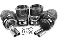 Big-bore zuiger en biral cilinder kit 86mm. Porsche 356A / 356B - 0081186PE, 008 11 86PE