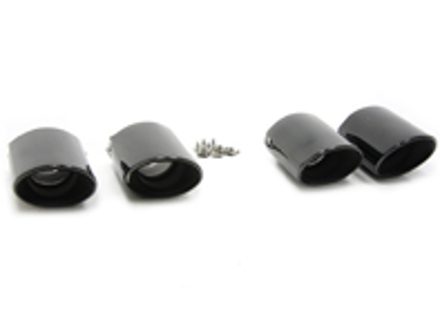 Sortie d'échappement version Sport, chromée Noir. Porsche 971 Panamera 2017>> - 971044200B