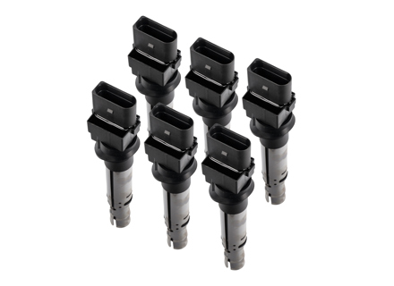 Pack bobine d'allumage. Porsche Cayenne 955 V6 / Cayenne 957 V6 - 95560210105, 0040102044, 40102041, 95560210100, 95560210101, 95560210102, 95560210103, 95560210104, 95560210105, 95860210100 - ZSE044, ZSE044