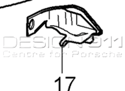 Angolo paraurti anteriore. Porsche 970 Panamera - 97050532700, 97050532800