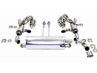 Sistema di scarico sportivo CARGRAPHIC GT con riscaldamento e collettori ID42 GT Porsche 964 Carrera 2/4/RS - 96411104504, 96411104605, 96411104502, 96421103905, 96421103932, 96421104004