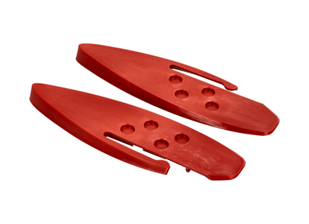 Rear Spoiler Pitch Adjustment Spacers (Set of Two). Porsche 996 GT3 Facelift 2003-2005 - 99651282190, 99651282390