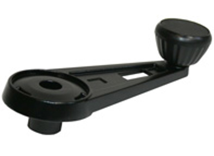Window crank handle Black. Porsche 911 1974-83 - 91154247101, 91154247103 - EP091109, 1688300100, 911770/15-S
