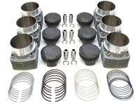 Piston & Cylinder Engine Set. Porsche 930 TURBO 3.0L to 3.2L (1976 - 1977) - PS98-016, PP98-016, PC98-001