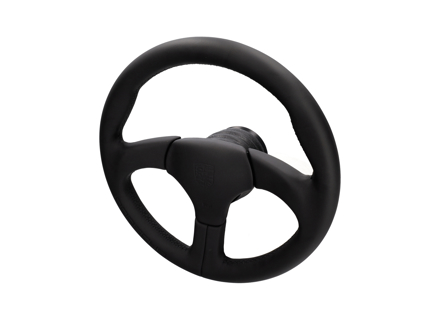 Sportstuur zonder airbag Zwart met zwarte stiksels. Porsche 911/959 - 000043161108YR