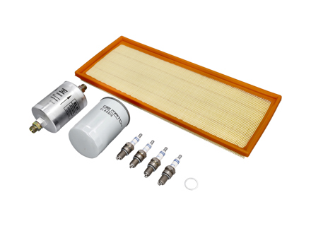 Engine Service Kit - Air/Fuel/Oil Filters, Spark Plugs & More - for Porsche 968 3.0L 1992-1995 - 94410720108, 94410720109, 92811025305, 94411016610, 90012311830, 99917018990, 9991701899A, 94410093006