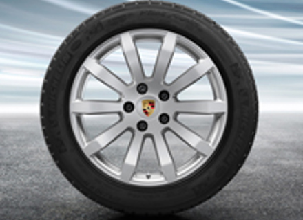 19' Cayenne S Alloy Wheels & Winter Tyres Original Porsche - 95804460108, 95804460128, 9Y0044610A, 9Y0044600A