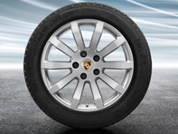 19' Cayenne S Alloy Wheels & Winter Tyres Original Porsche - 95804460108, 95804460128, 9Y0044610A, 9Y0044600A