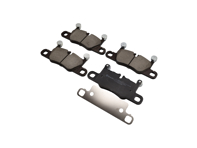 Brake pads, REAR. Porsche 9YA Cayenne 2018>> - 9Y0698451E, 9Y0698451AB, 9Y0698451C, 9Y0698030, P65044 Brake pads, REAR. Porsche 9YA Cayenne 2018>> - 9Y0698451E, 9Y0698451AB, 9Y0698451C, 9Y0698030, P65044