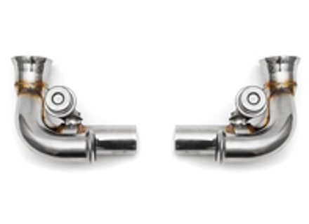 排气消声器/消音器旁通管带阀门。保时捷 997 GT3 - 99711104790, 99711104795, 99711104890, 99711104895