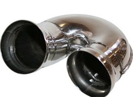 Silenciador de escape / silenciador carrera G-Pipe. Porsche 964 / 965 - 92.220S, 92220S, 96411104605, RS411104400 - 1620400700, 92.220S