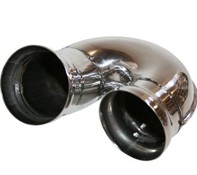 Exhaust muffler / silencer race G-Pipe. Porsche 964 / 965 - 92.220S, 92220S, 96411104605, RS411104400 - 1620400700, 92.220S