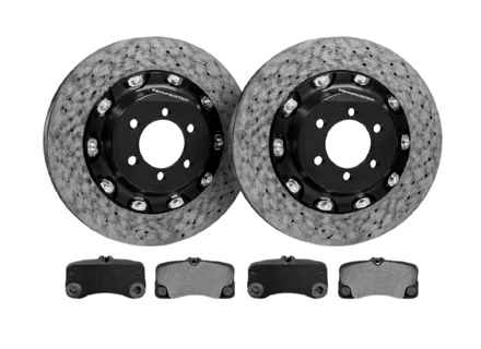 Juego de discos y pastillas de freno traseros carbocerámicos - Repuesto original. Porsche 997 turbo / GT2 / GT3 / GT3 RS - 99735294790, 99735294798, 99635203103, 99135203101, 99635203203, 99135203201, 99635203104, 99635203204, 99735203101, 99735203201