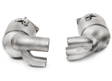 Akrapovic 连接管套件带 cat (SS) 适用于保时捷 991.2 Carrera / S / 4 / 4S / GTS 2017>> - 9P1254400, 9P1254400X, 9P1254450, 9P1254450X - L-PO/SS/1H
