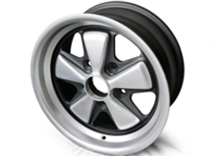15' Ultralite Anodized look Fuchs Style Alloy Wheels 7.0J ET23.3 For Porsche Car