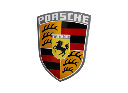 Enamel plate Porsche Classic - Porsche Crest 46x36cm - 64470100710