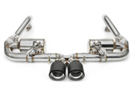 Valvetronic exhaust system. Porsche 981 Boxster / 981C Cayman - 98111192201, 98111192104, 98111192204, 98111122101, 98111123100, 98111123100, 98111132100, 98111142100, 98111143100, 98111122201, 98111123200, 98111132200, 98111142200, 98111192101 - FS.POR.981.VLVVC