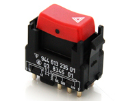 Hazard warning light switch. Porsche 964 / 968 / 993 - 94461323501N05 Hazard warning light switch. Porsche 964 / 968 / 993 - 94461323501N05