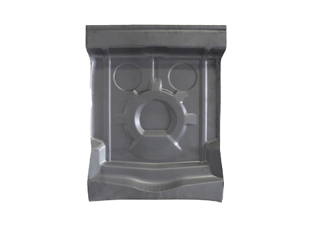 Sezione di riparazione del pannello del pavimento del bagagliaio anteriore. Porsche 914 - 91450193711, 91450193811 - PP337B, P337B