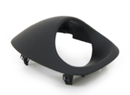 Chronometer housing, in Black. Porsche 997 - 99755237100A03, 99755237100