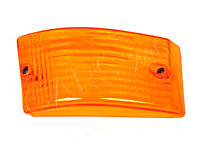 Indicator lens front, Amber. Porsche 924 / 944 / 944S - 477953161, 477953162 Indicator lens front, Amber. Porsche 924 / 944 / 944S - 477953161, 477953162