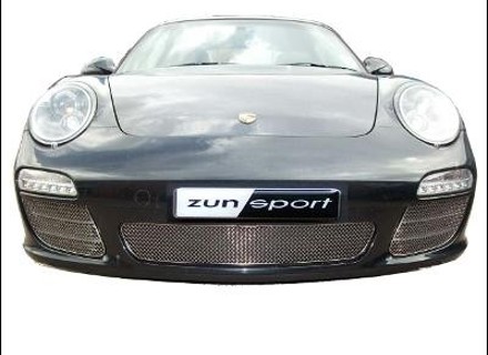ZunSport Stainless Steel Complete Grille Set For Front Bumper. Porsche 997.2 Carrera 4 / 4S