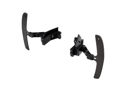 Magnetic PDK carbon fibre paddle shifter set for Sport Design Steering Wheel. Porsche 992 / 971.2 Panamera / 95B Macan - 992998540A, 992998540A0S8, 992998540B, 992998540B0S8, 992998540C, 992998540AC0S8