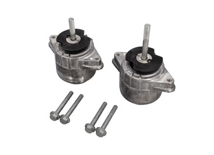 Set van 2 motorsteunen. Porsche 970 Panamera - 94637505822, 94637505722, 94837506100, 94837506200, 94637505721, 94637505821, 94637505823, 94637505723