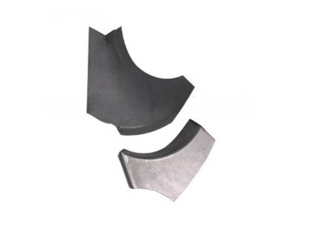 Inner fender support panel rear. Porsche 356 / 356A / 356B / 356C - 644550240700, 64450240800, 35651231, 35651232, 64450240605, 64450240505 - PP105SL, PP105SR