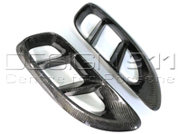 Prese d'aria laterali in carbonio. Porsche 718 Boxster