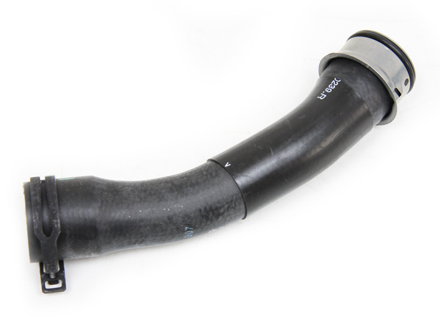 Coolant radiator bottom hose, short. Porsche 991 / 981 Boxster / 981C Cayman - 99110662502, 99110662602