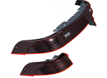 LED Tail Lights. Porsche 993 - 99363113000, 99363114000, 99363140300, 99363140301, 99363140400, 99363140401