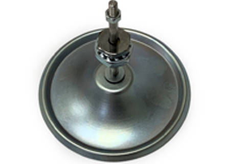 Fresh air valve system complete w/o knob. Porsche 356 A-T1 - 64457101500, 64457101500B