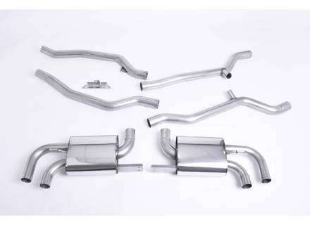 Milltek Sports Exhaust System Non-Resonated (Louder). Porsche 958 Cayenne Turbo 4.8L V8 2010-14 - 95811302450, 95811302451, 958113024BX, 95811302452, 95811302453, 958113030X, 958113030BX, 95811302454, 958113030CX, 95811302350, 95811302351, 958113023CX, 95811302352, 958113029BX, 95811302353, 958113029X, 95811302354, 958113029CX, 95811191020, 95811191021, 95811191022 - SSXPO108
