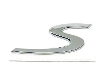 S - Badge for Porsche 981 Boxster / 718 Boxster - 98155924301