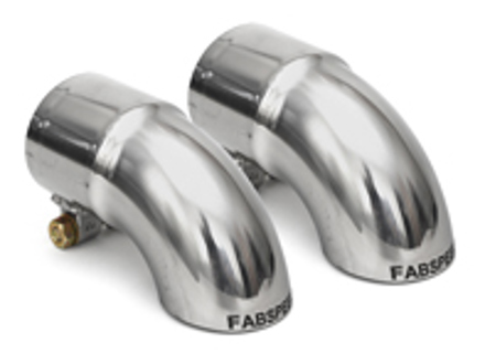 Competition Slip-On Turndown Tips (2.375' / 60.3 mm ID) - Fabspeed Exhausts Only