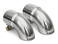 Competition Slip-On Turndown Tips (2.375' / 60.3 mm ID) - Fabspeed Exhausts Only